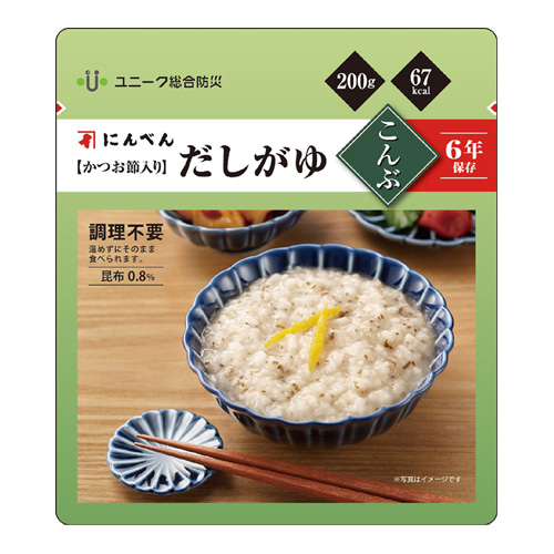 にんべん【かつお節入り】だしがゆ (こんぶ)