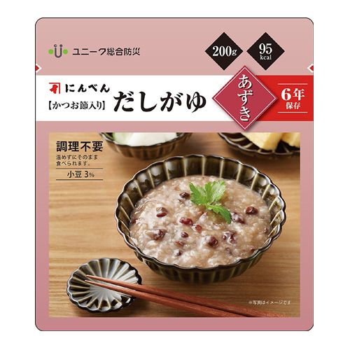にんべん【かつお節入り】だしがゆ (あずき)